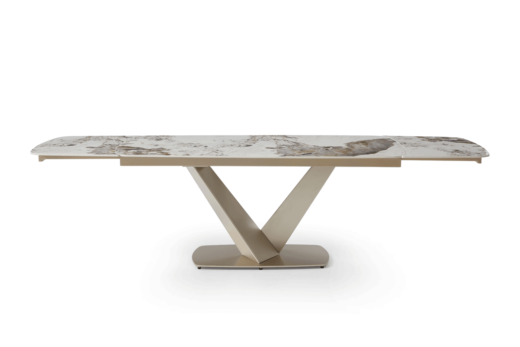 93 Dining Table with 2107 Chairs and 8010 buffet