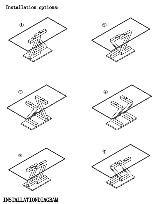 Zig Zag Dining Table