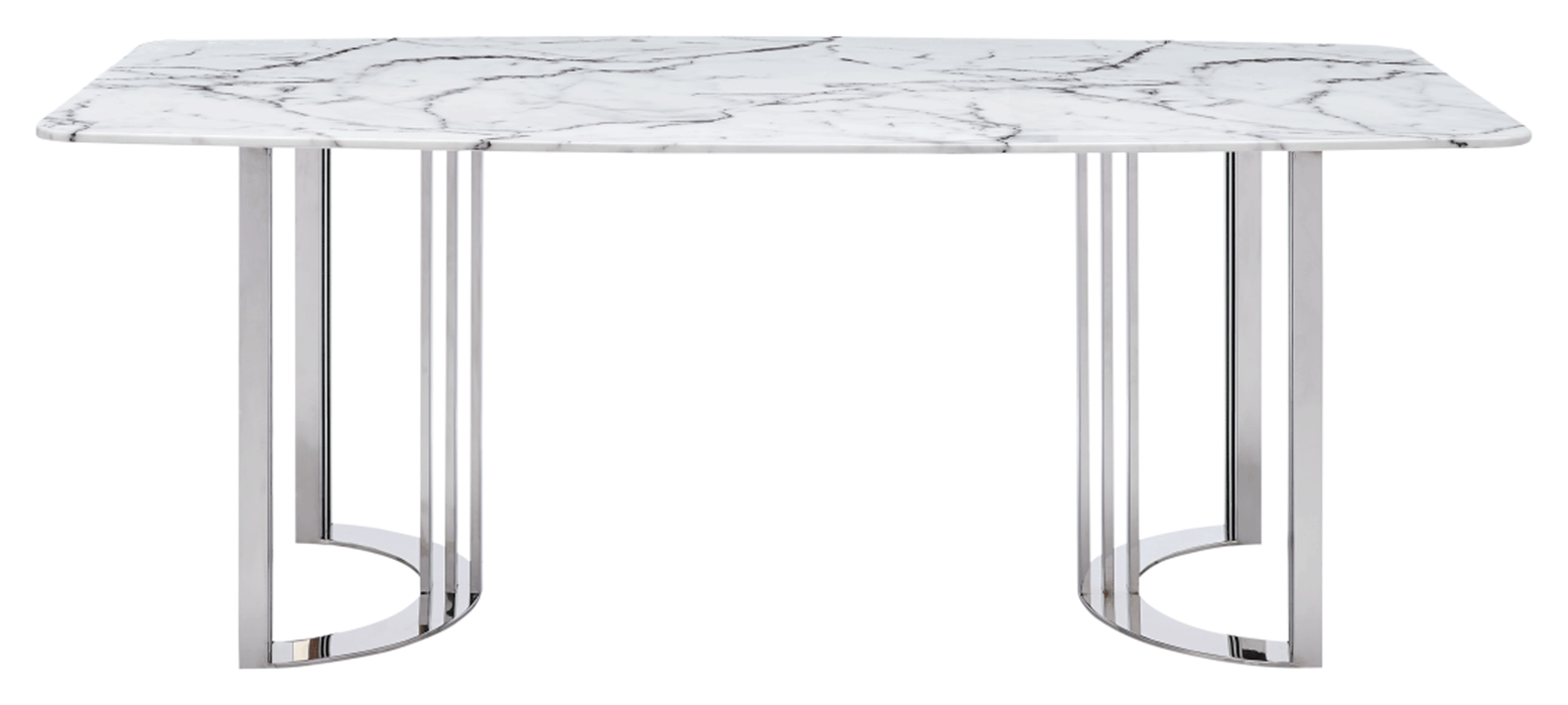 131 Silver Marble Dining