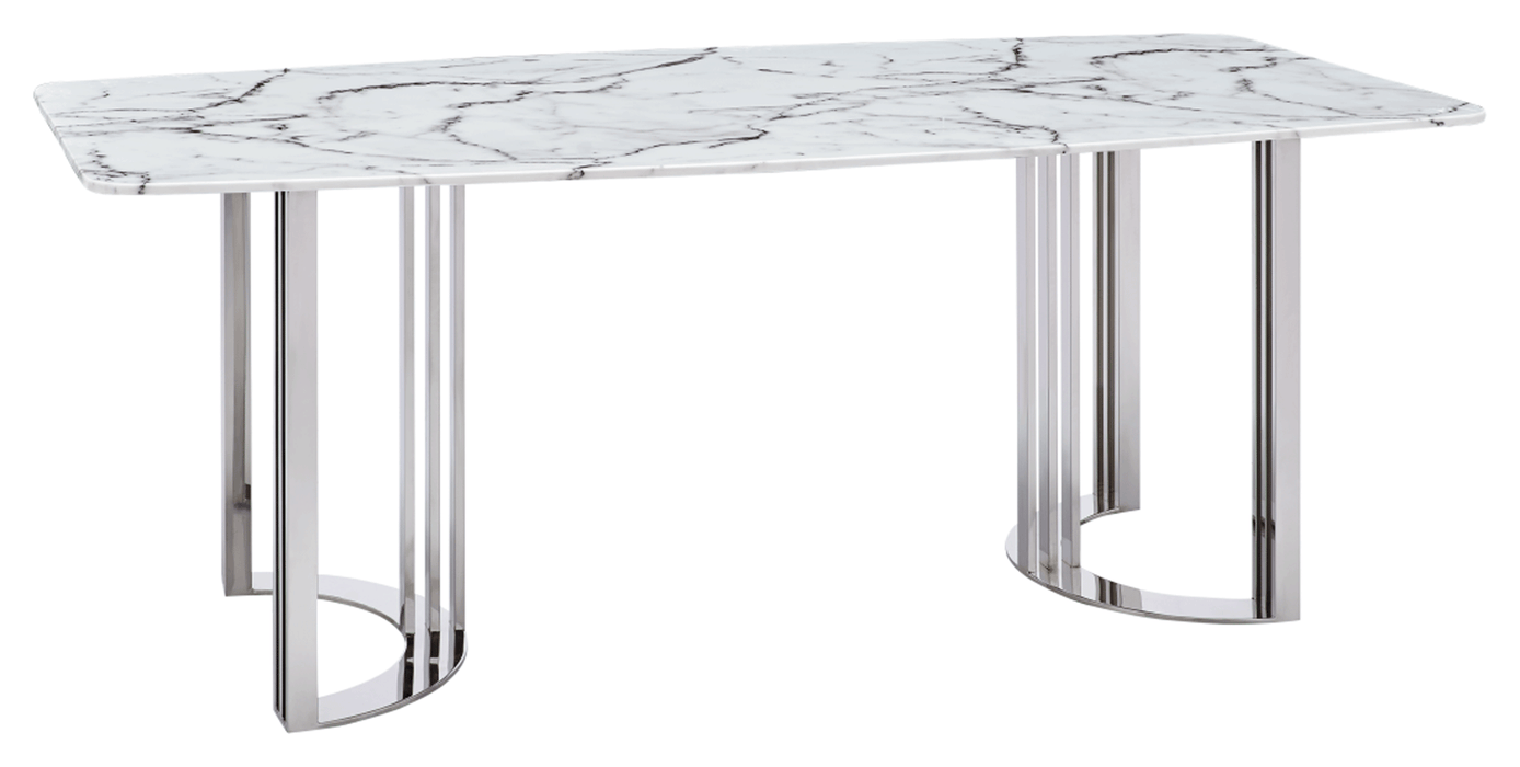 131 Silver Marble Dining