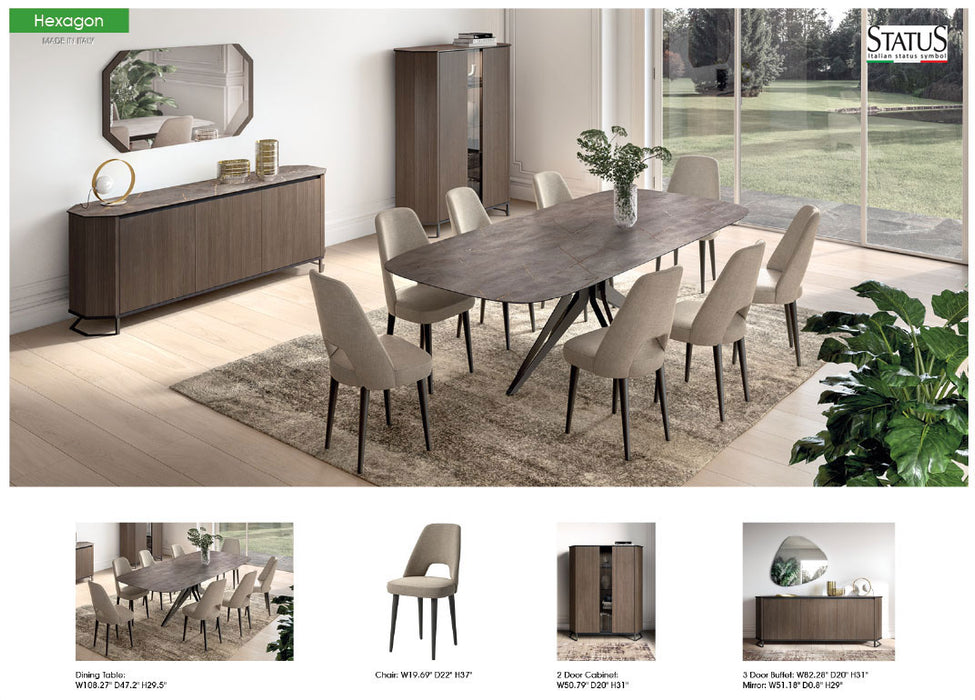 Hexagon Dining room