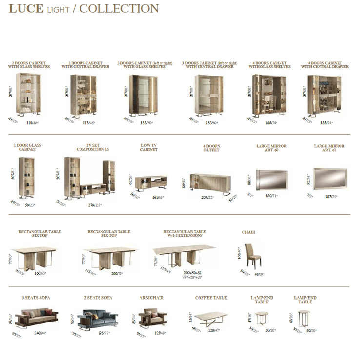 Luce Dining room