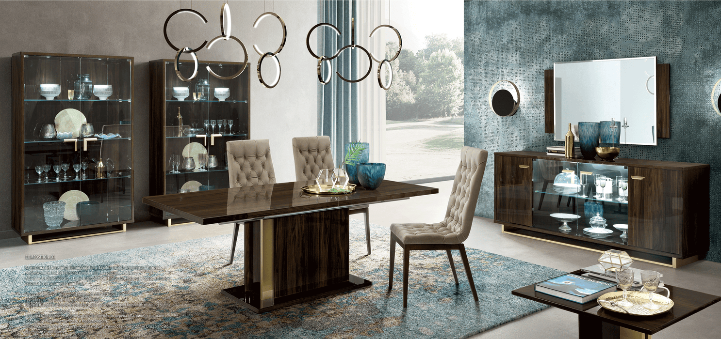 Volare Dining room Dark Walnut