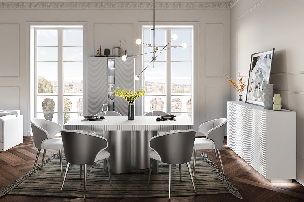 Wave Dining White