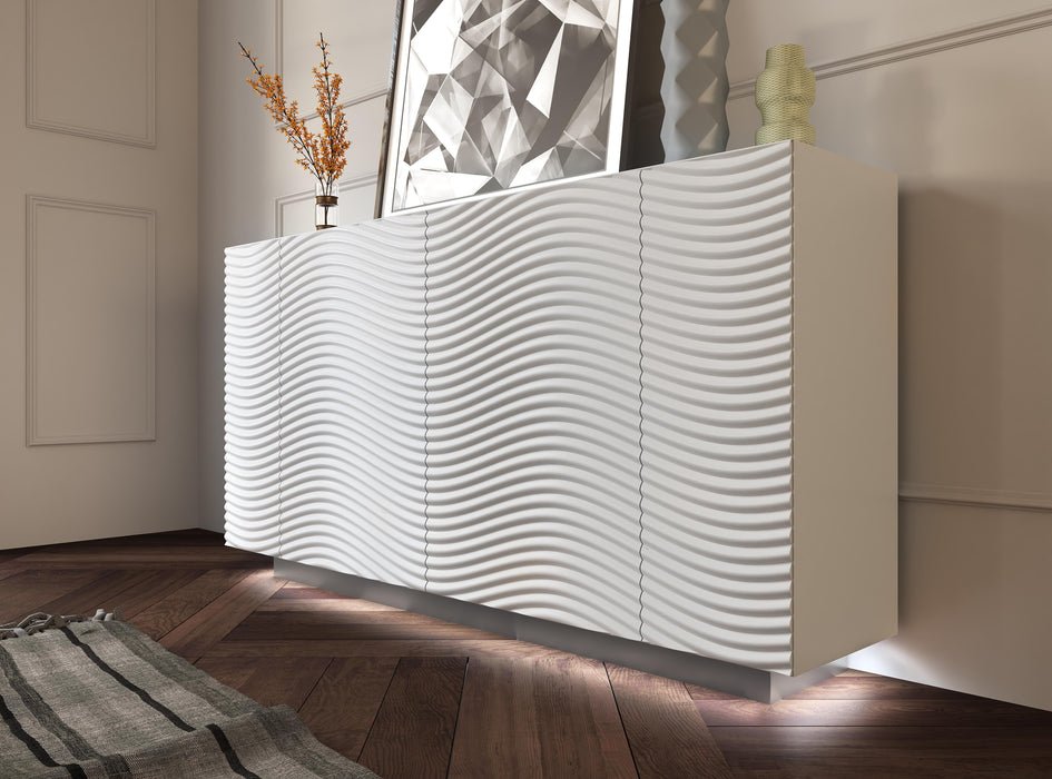 Wave Dining White
