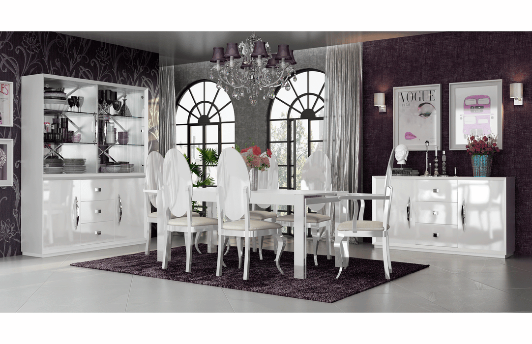 Carmen White Dining Room