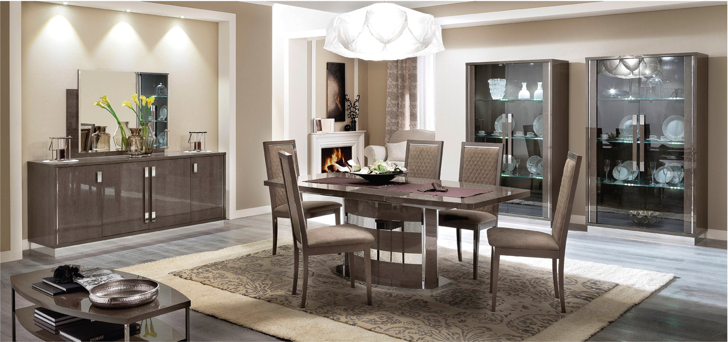 Platinum Slim Dining Table
