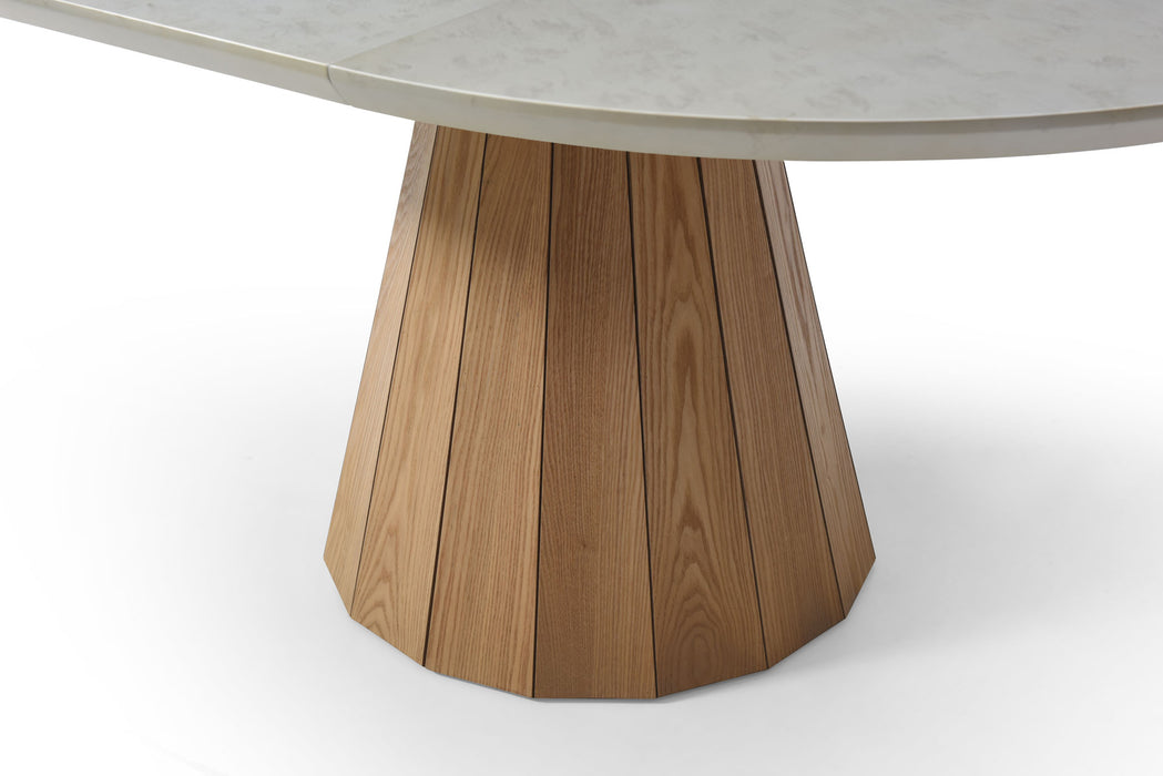 9493 Round Dining Table with Extension