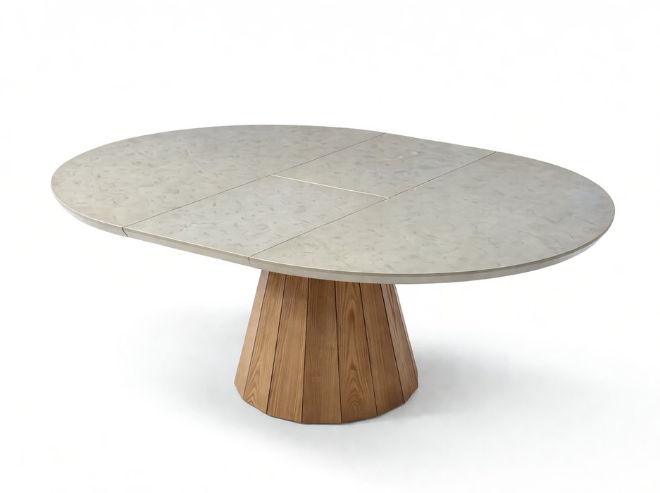 9493 Round Dining Table with Extension