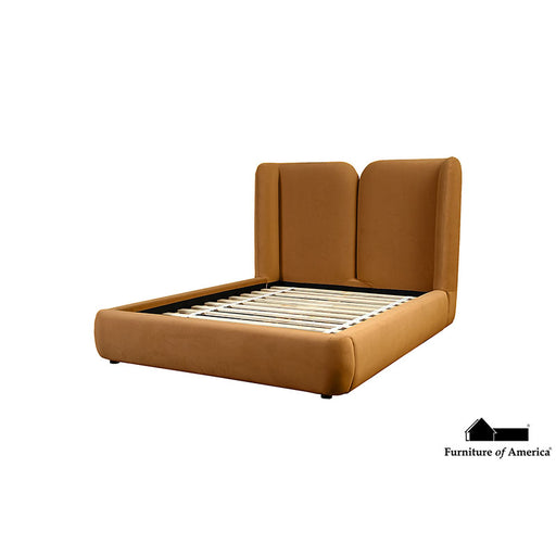Trevers Bed - Full / Brandy Brown