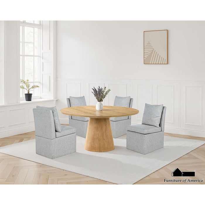 Tottenham 5 Pc Dining Table Set - Oak / 5 PC. Dining Table Set (FM3222AK-RT-59-5P0TP)