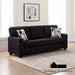 Jelva Sofa W 2 Pillows - Black