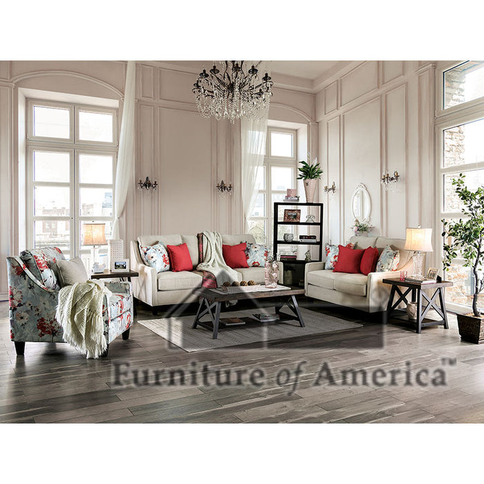 Nadene Sofa - Ivory