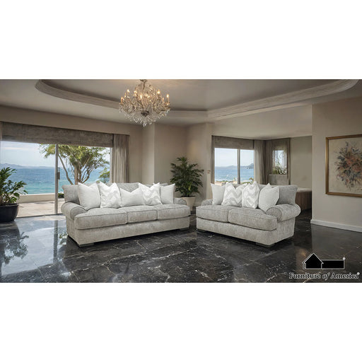 Nerone Sofa+loveseat - Gray