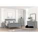 Louis Philippe Bed - Full / Gray