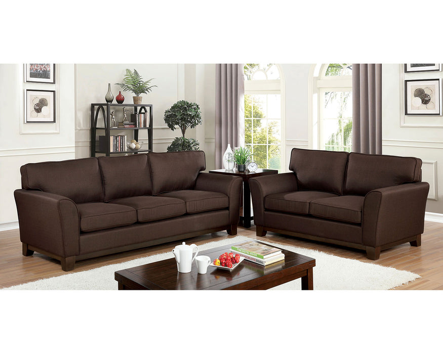 Caldicot K/D Loveseat - Brown