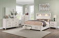 Karla Bed - White - King