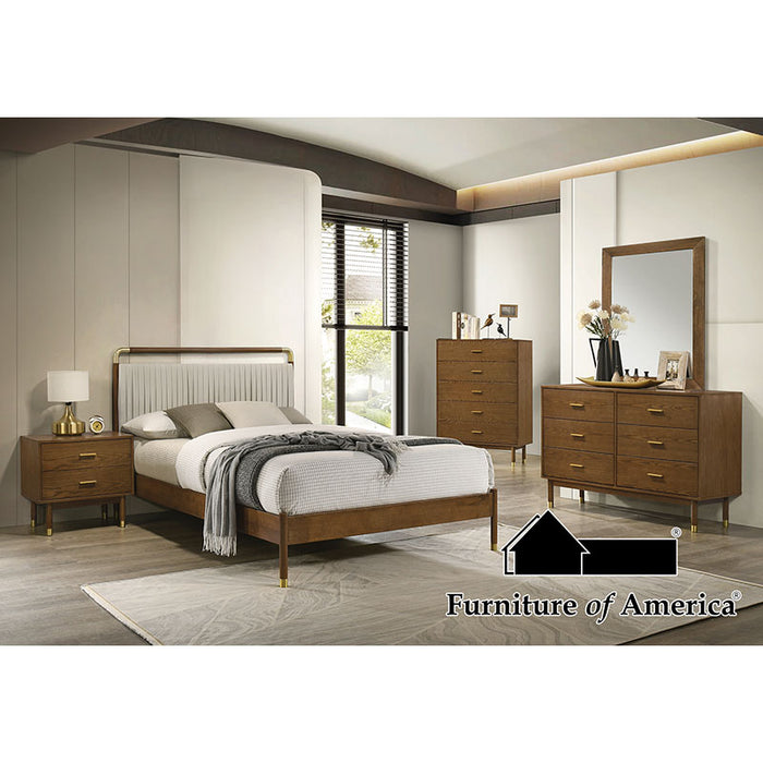Bardot Bed - Walnut - Twin