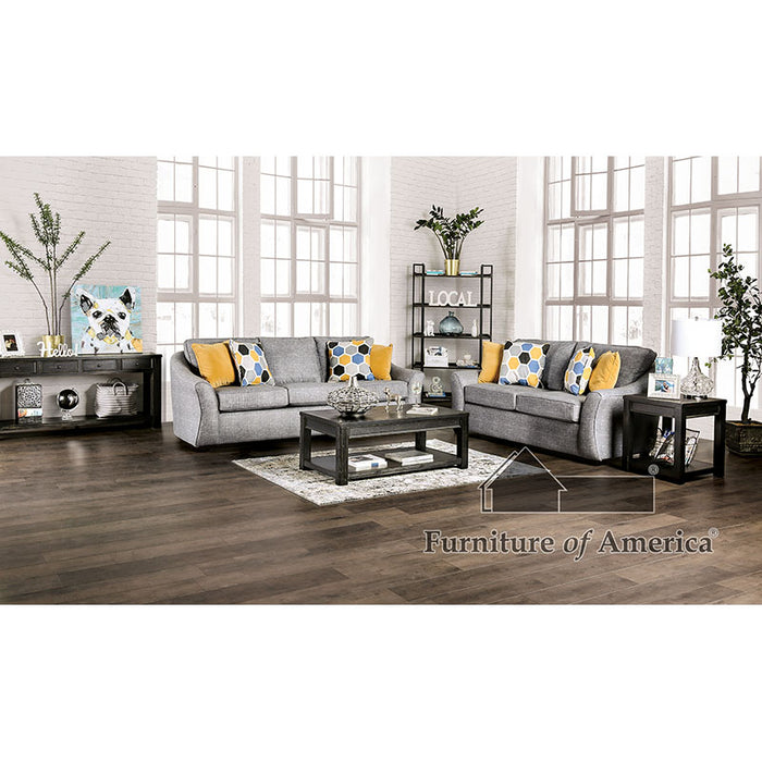 Jarrow Sofa + Loveseat - Light Gray