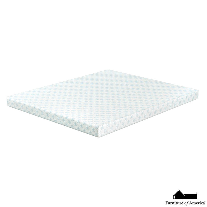 Edelweiss 6" Xl Memory Foam Mattress - White