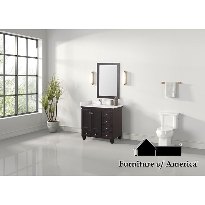 Oliva Vanity - Espresso