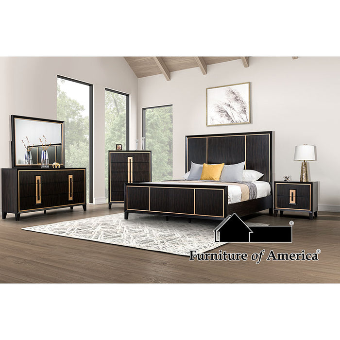 Kenyada Bed - Espresso - King