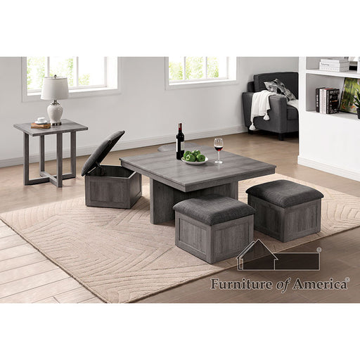 Radnor End Table - Light Gray