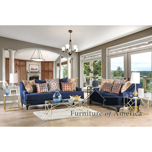 Sisseton Sofa + Loveseat - Navy