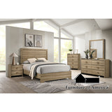 Cadden Bed - Dusty Oak