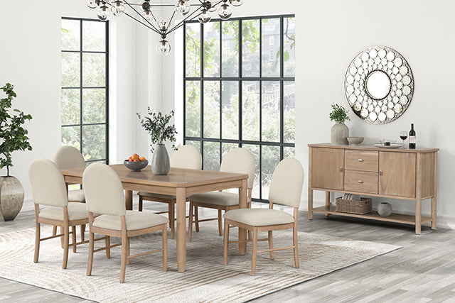 Rheinfall Dining Table - Natural/Beige