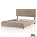 Velvet Light Brown Storage Bed With Drawers - Full