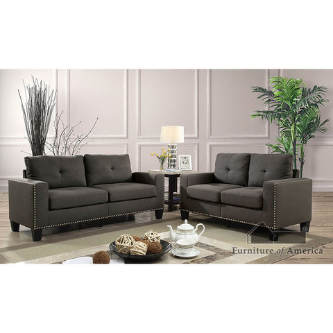 Attwell Loveseat - Gray