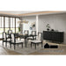 Margate 7 PC. Dining Table Set - Black