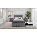 Farese Bed - Queen / Dark Gray