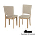 Salvino Upholstered Seats - Natural - Upholstered Seats (SL3407NT-SC-2PK)