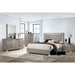 Sinistra Bed + 2NS + Dresser + Mirror - Light Taupe