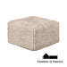 Nappi Ottoman - Taupe