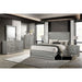 Cassiopeia Bed - Metallic Gray - Queen