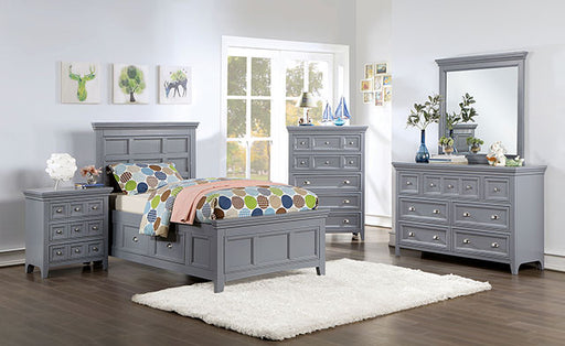 Castlile Bed - Gray - Twin