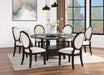 Newforte Dining Table - Espresso/Ivory