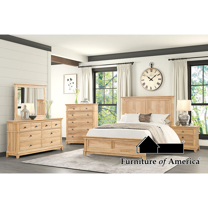McHenry Bed - Natural Oak - King
