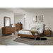 Thusis Bed - Walnut/Beige - King