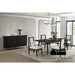 Margate 5 PC. Dining Table Set - Black