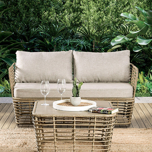 Johari Patio Bench - Natural