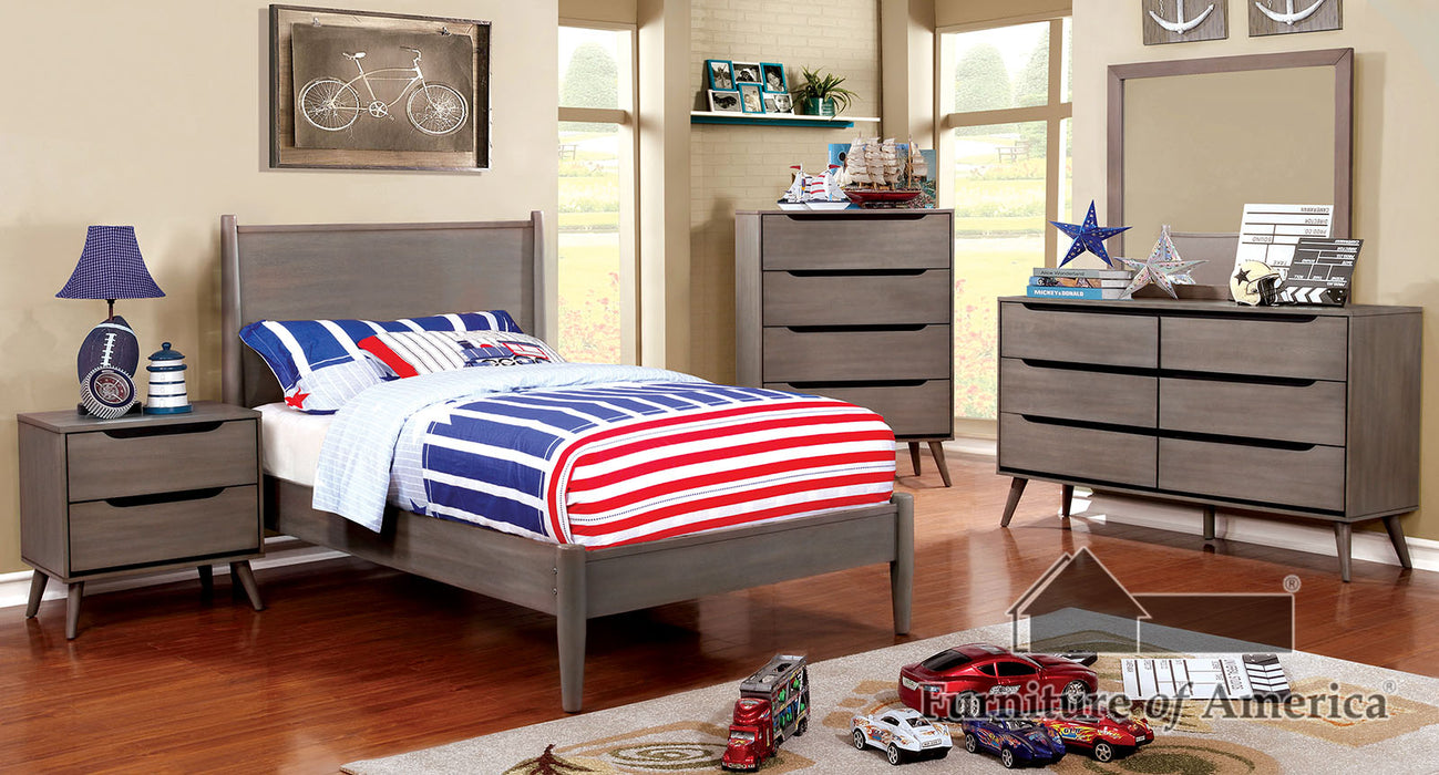 Lennart Bed - Full / Gray