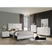 Errico Bed - Queen / White