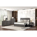 Crowthorne Bed - King / Warm Gray