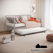 Harmon K/D Metal Daybed W/ Trundle - Silver