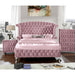Alzir Bed - Pink