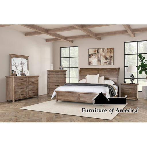 Merthyr Nightstand - Brown